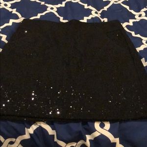 LOFT Sequin skirt